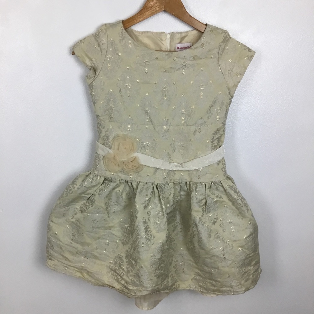 Girls Brocade Festive Holiday Dress size 12